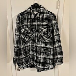 LOFT tweed coat in XL